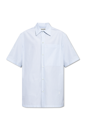 【MM6 Maison Margiela】Cotton short sleeve shirt/追跡可能 MM6 Maison Margiela Men's 6 Pocket Short Sleeve Shirt in